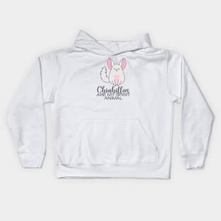 Chinchillas are my spirit animal Kids Hoodie